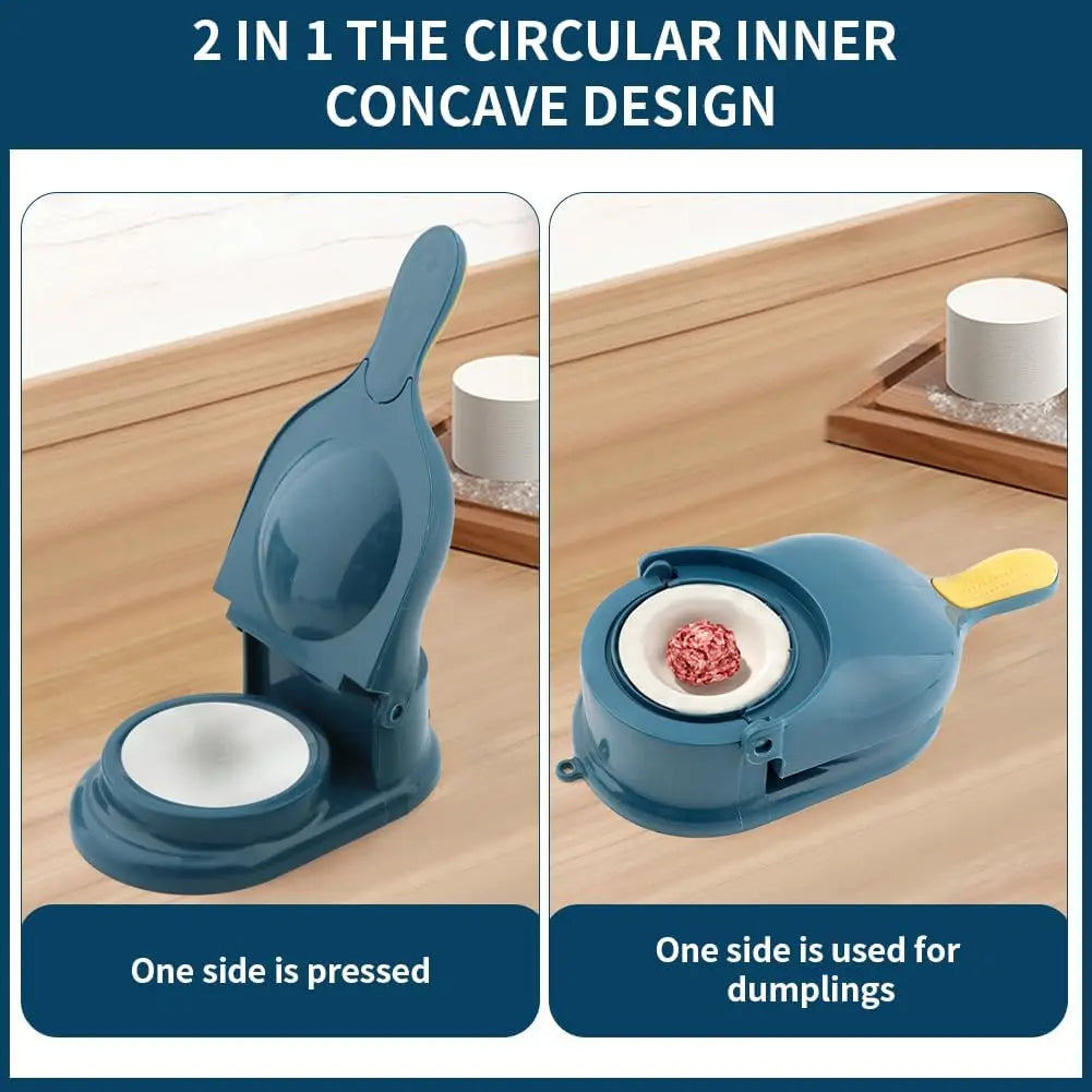 2 in 1 dumpling making machine , plastic dumpling Mould machine samosa Maker mould.