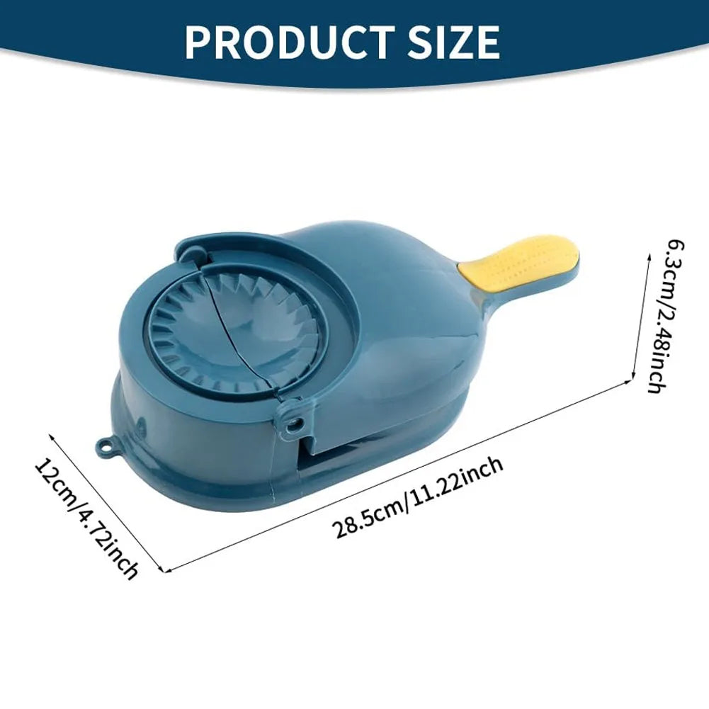 2 in 1 dumpling making machine , plastic dumpling Mould machine samosa Maker mould.