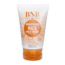 BNB Rice Extract Bright & Glow Kit ( Rice Face Wash + Rice Scrub + Rice Mask )