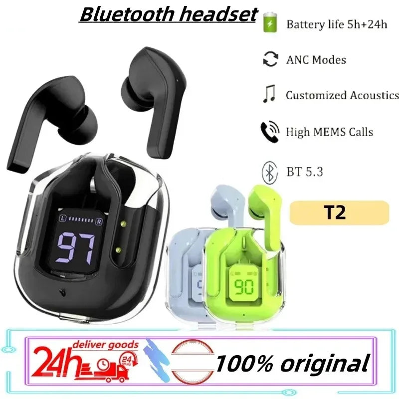 Air 31 TWS Earphone Wireless Bluetooth 5.3 Headphones ( Random color)