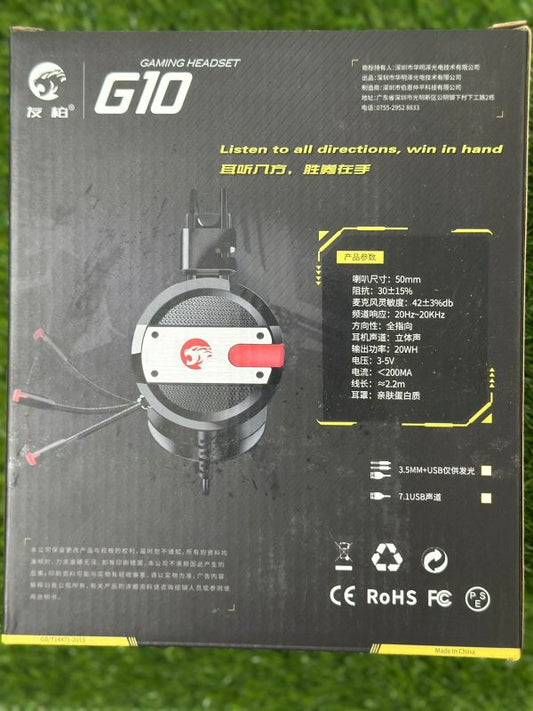 G10 Gaming Headset | Best Quality Gaming Headphones
