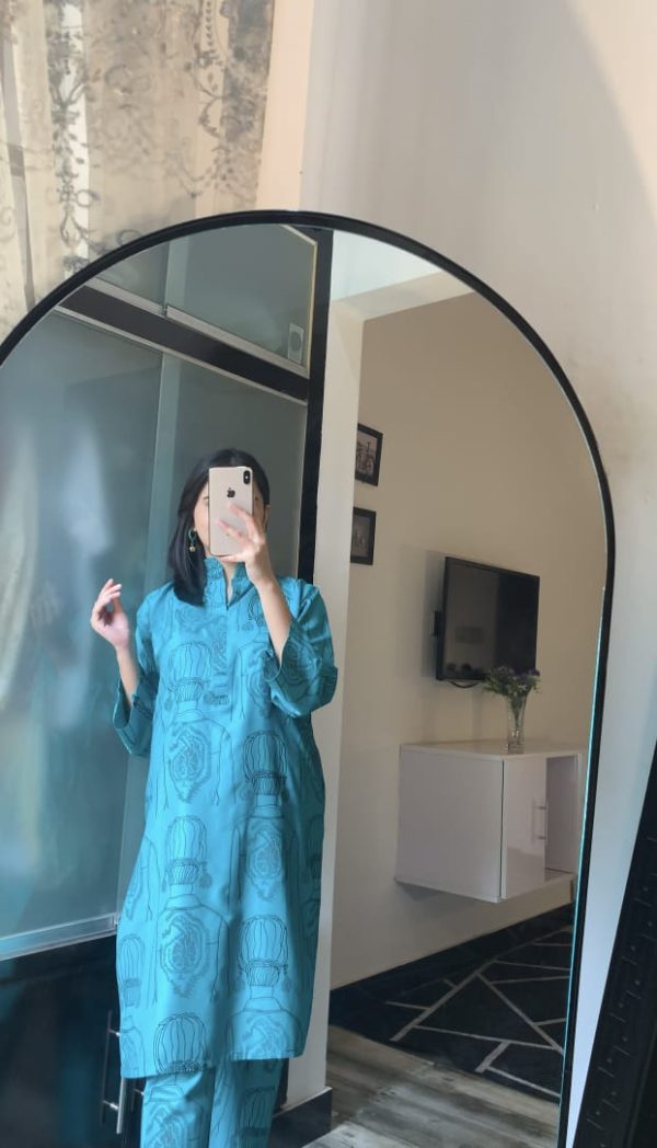 Ethnic Brand Premium Linen Two-Piece Stitched Suit Winter 2025
