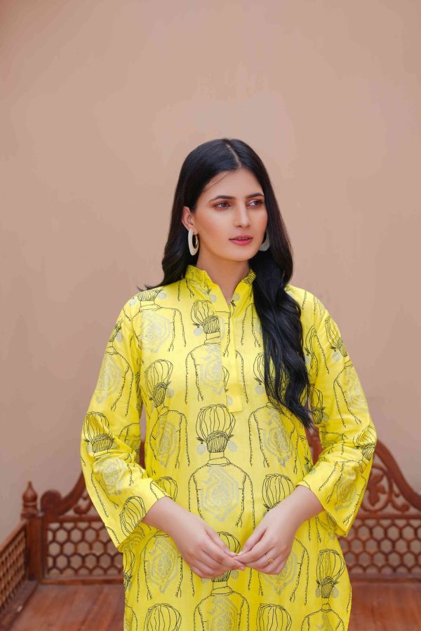 Ethnic Brand Premium Linen Two-Piece Stitched Suit Winter 2025